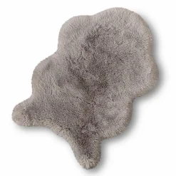 Felle & Fellteppiche| Fellimitat 60 x 90 cm Silber