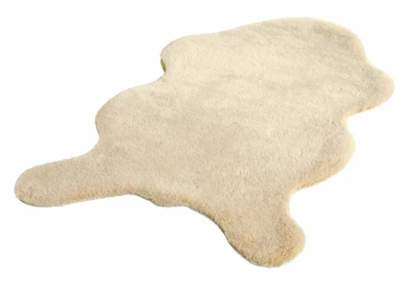 Felle & Fellteppiche-Fellimitat Happy 2 60 x 90 cm Beige