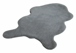 Felle & Fellteppiche| Fellimitat Happy 2 60 x 90 cm Silver