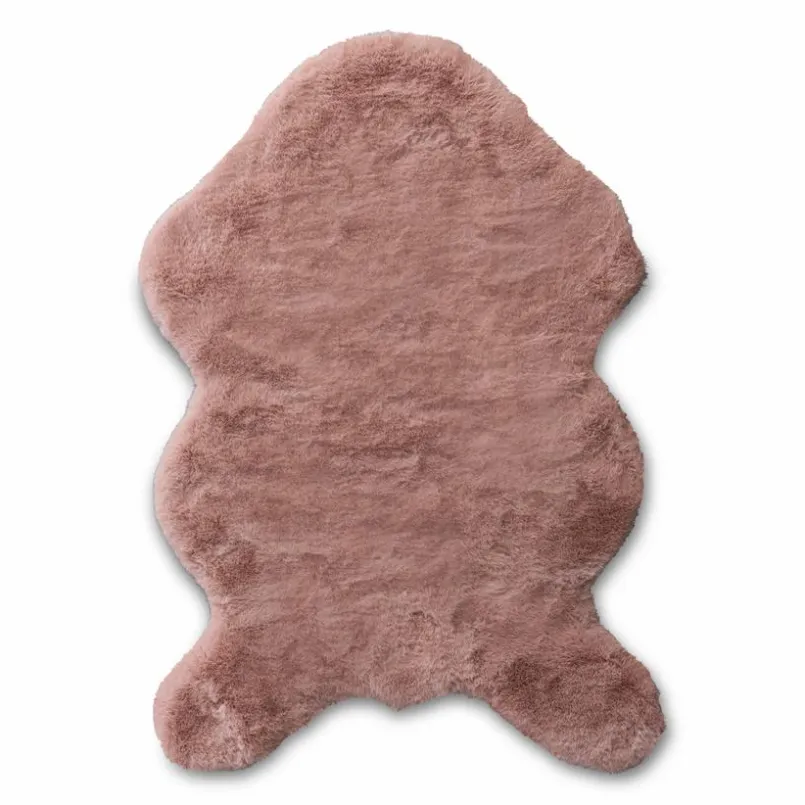 Felle & Fellteppiche| Fellteppich Imitat Moyo 2 60 x 90 cm Rose