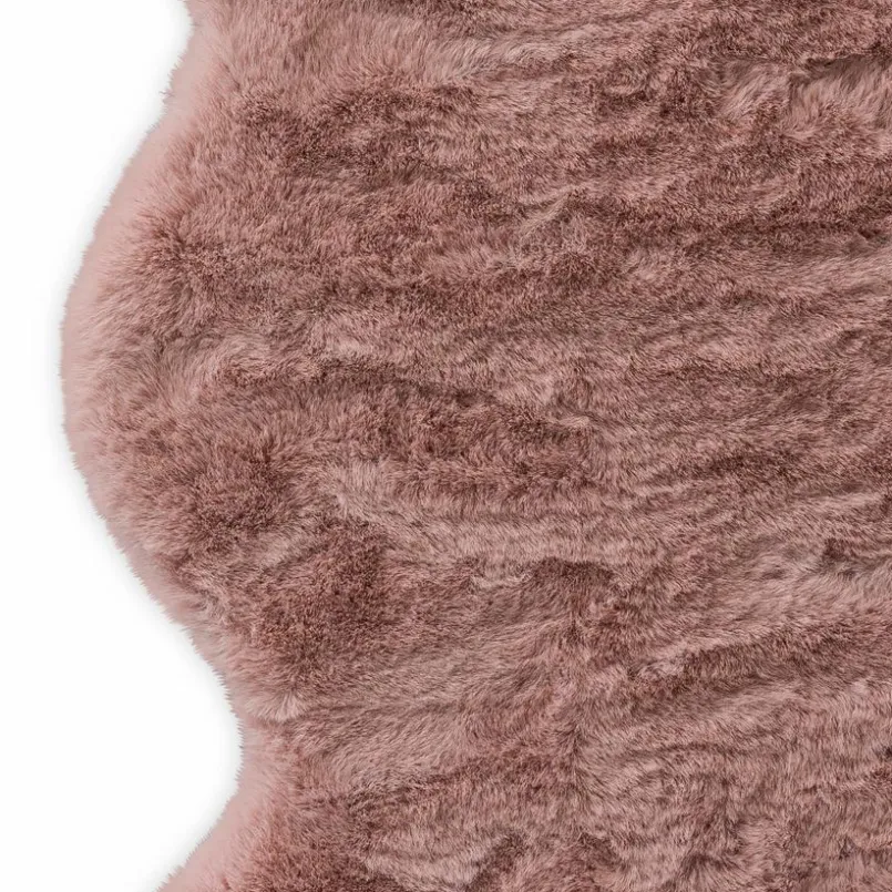 Felle & Fellteppiche| Fellteppich Imitat Moyo 2 60 x 90 cm Rose