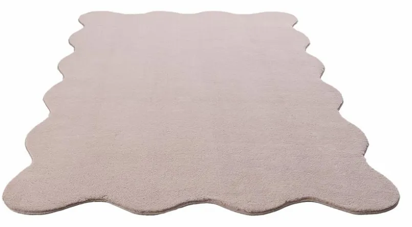 Felle & Fellteppiche| Fellteppich Lore Shape 160 x 220 cm Blush