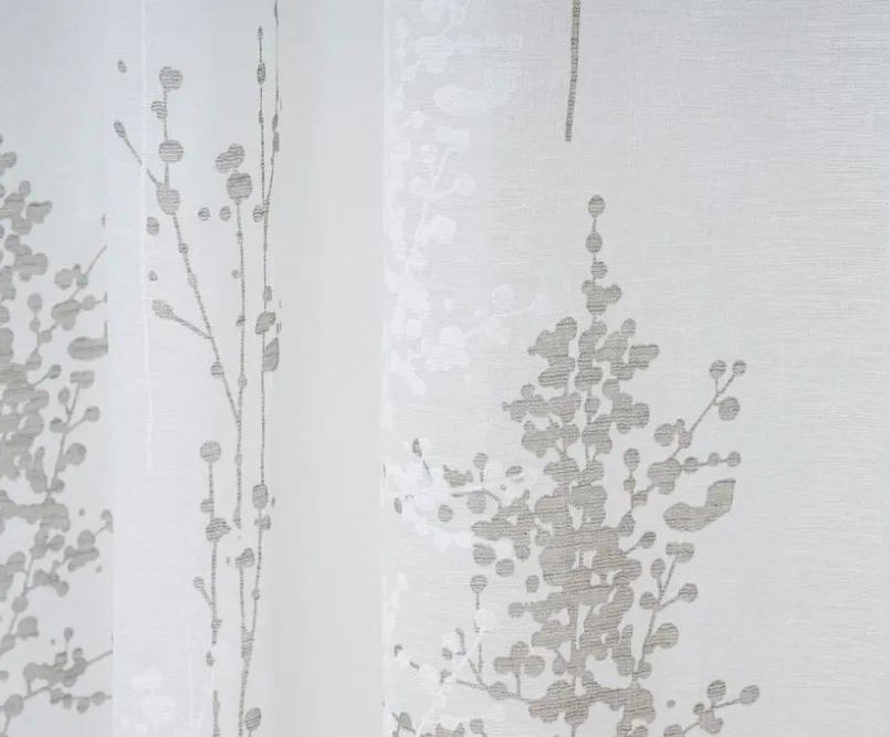 Gözze Vorhänge & Gardinen-Fertiggardine Scoletta 140 x 245 cm Silber