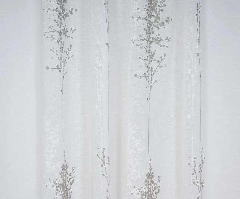 Gözze Vorhänge & Gardinen-Fertiggardine Scoletta 140 x 245 cm Silber