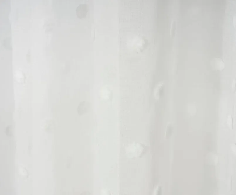 Gözze Vorhänge & Gardinen-Fertiggardine Dots 140 x 245 cm Weiß