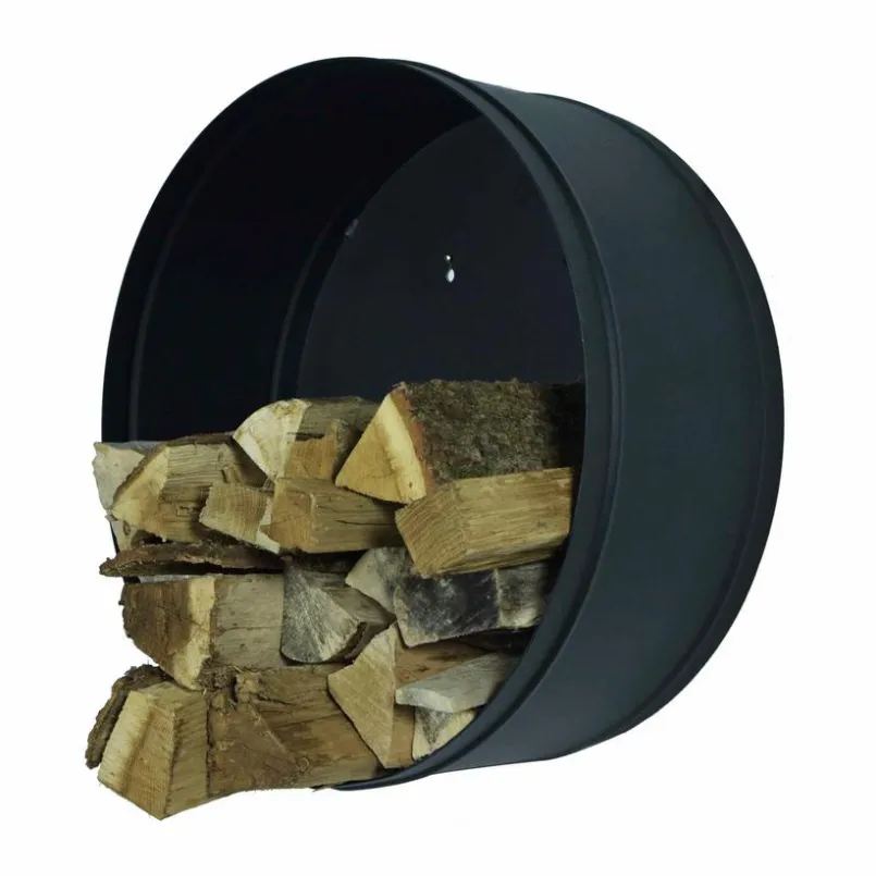 Spinder Design Regale-Feuerholzsammler Banshee Schwarz
