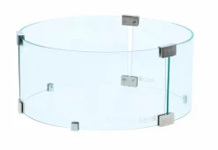 Cosi Zubehör-Feuerstellen-Glasaufsatz Round Glas Set