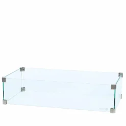 Cosi Zubehör-Feuerstellen-Glasaufsatz Straight Glas Set
