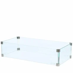 Cosi Zubehör-Feuerstellen-Glasaufsatz Straight Glas Set