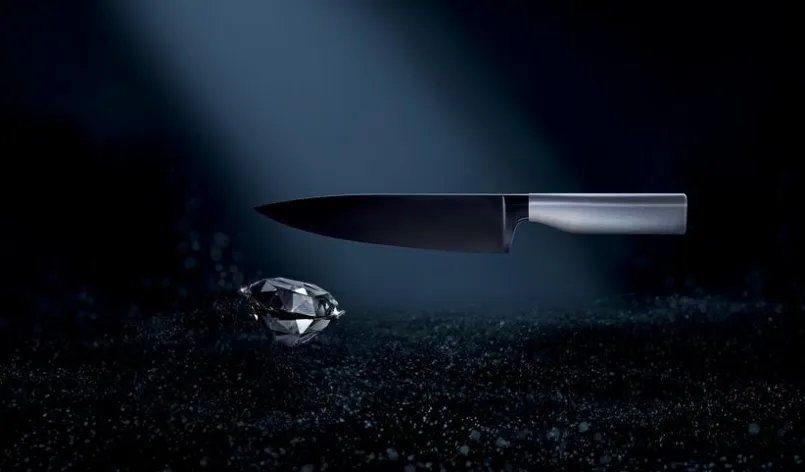 WMF Schneidwaren-Fleischmesser Ultimate 20 cm Schwarz