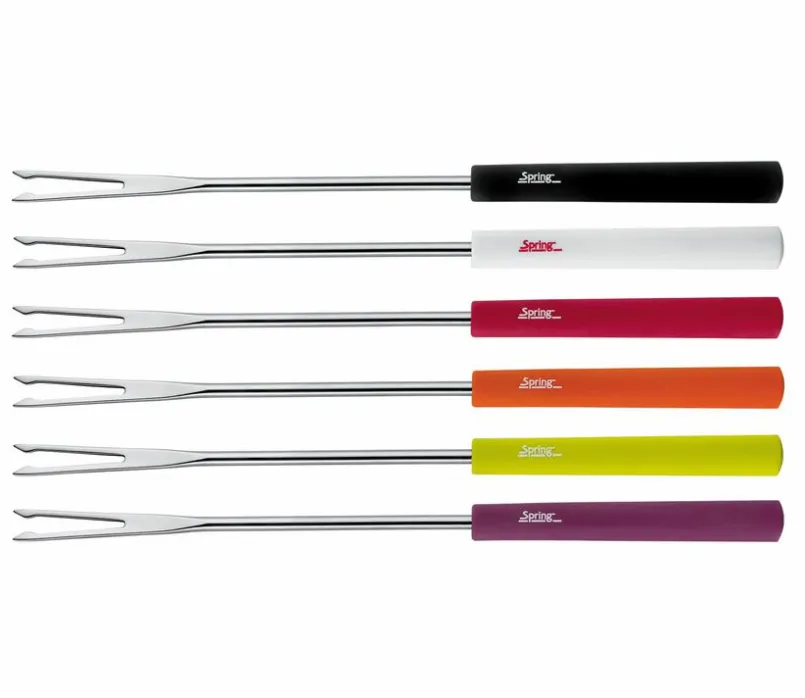 Spring Sonstige Küchenkleingeräte-Fonduegabeln Basic 6tlg. Bunt