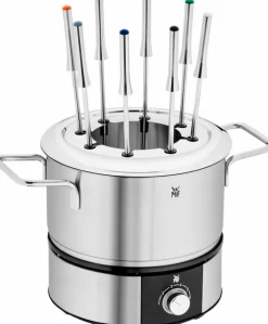 Sonstige Küchenkleingeräte|WMF Fondue-Set Lono 10tlg. Silber