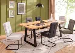 MAISON Stühle-Freischwinger Reno Champagner