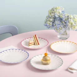 Villeroy & Boch Geschirr-Frühstücksteller Fleur Ø 21,2 cm Cassis