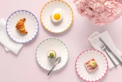Villeroy & Boch Geschirr-Frühstücksteller Fleur Ø 21,2 cm Cassis