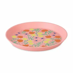 Geschirr|Koziol Frühstücksteller Nora Blooms Ø 20,5 cm Pink
