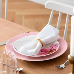Geschirr|Villeroy & Boch Frühstücksteller Rose Garden Ø 21,2 cm Rosa