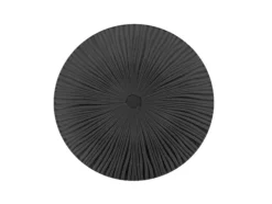CreaTable Geschirr-Frühstücksteller Vesuvio Ø 21 cm Schwarz