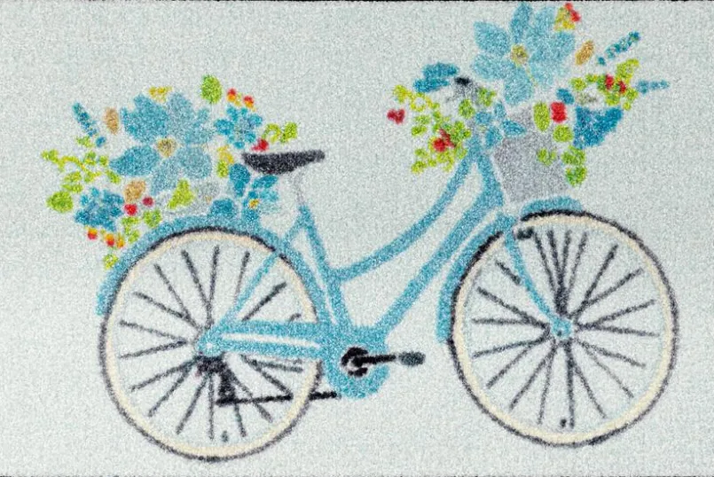 Fußmatten|Wash & Dry Fußmatte Daisy Daisy 40 x 60 cm Blau