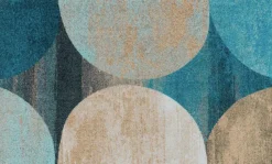 Fußmatten|Wash & Dry Fußmatte Galaxia 75 x 120 cm Blau