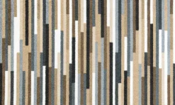 Fußmatten|Wash & Dry Fußmatte Mikado Stripe 75x120cm Natur