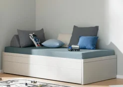 Jugendbetten|Jugendbetten|Paidi Funktionsbett Flynn 100 x 200 cm Kieselgrau