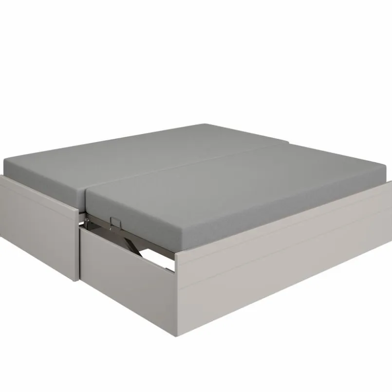 Jugendbetten|Jugendbetten|Paidi Funktionsbett Flynn 100 x 200 cm Kieselgrau