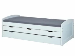 Jugendbetten|Jugendbetten|Inter Link Funktionsbett Ulli 90 x 200 cm Weiß