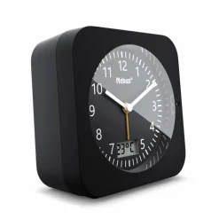 Wecker|Mebus Funkwecker 25609 Schwarz