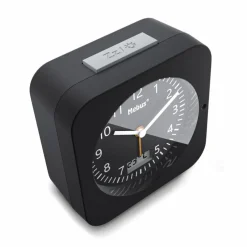 Wecker|Mebus Funkwecker 25609 Schwarz