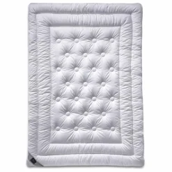 billerbeck Bettdecken & Kissen-Ganzjahresbettdecke Brilliant Uno 155 x 220 cm Weiß