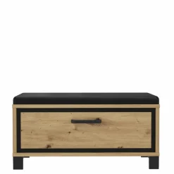 FORTE Garderobenbänke-Garderobenbank Farida Artisan-Eiche