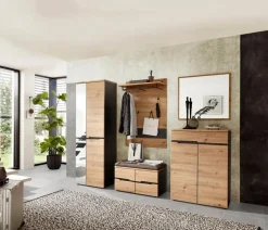 Innostyle Garderobenbänke-Garderobenbank Memphis Eiche