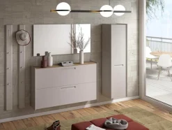 Garderoben-Komplettsets|Arredokit Garderobenkombination Casaroma Sand