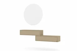 Musterring Garderoben-Komplettsets-Garderobenkombination Kara-Frame Cashmere