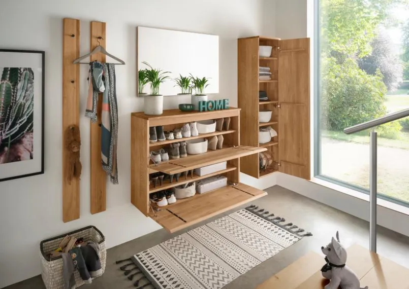 Garderoben-Komplettsets|Gradel Garderobenkombination Siena Wildeiche