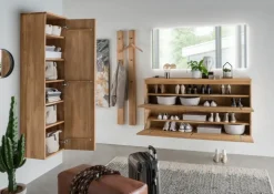 Garderoben-Komplettsets|Gradel Garderobenkombination Siena Wildeiche