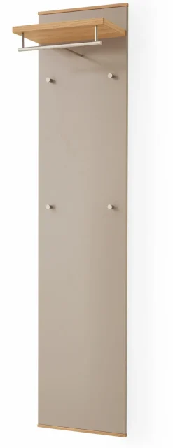 Voss Möbel Garderobenständer & -Haken-Garderobenpaneel Loveno Taupe