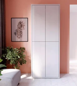 Garderobenschränke|FORTE Garderobenschrank Alice Springs Grau