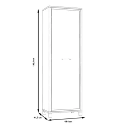 Garderobenschrank Farida<FORTE