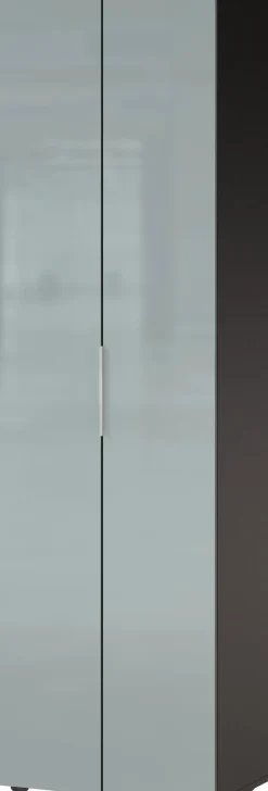 Garderobenschränke|Germania Garderobenschrank Genova Silbergrau