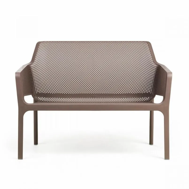 Nardi Gartenbänke|Balkonbänke-Gartenbank Net Lounge Taupe