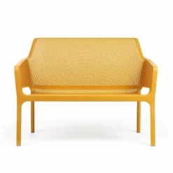 Gartenbänke|Balkonbänke|Nardi Gartenbank Net Lounge Senf
