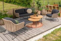idyl Gartenhocker Und Fußablagen-Gartenhocker Lett Natur