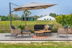 idyl Gartenhocker Und Fußablagen-Gartenhocker Lett Natur