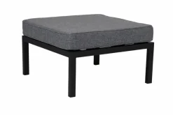 Gartenhocker Und Fußablagen|Brafab Gartenhocker Weldon 70 x 70 cm Schwarz