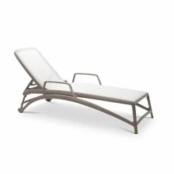 Loungeliegen|Gartenliegen|Nardi Gartenliege Atlantico Weiß