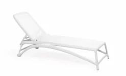 Loungeliegen|Gartenliegen|Nardi Gartenliege Atlantico Weiß