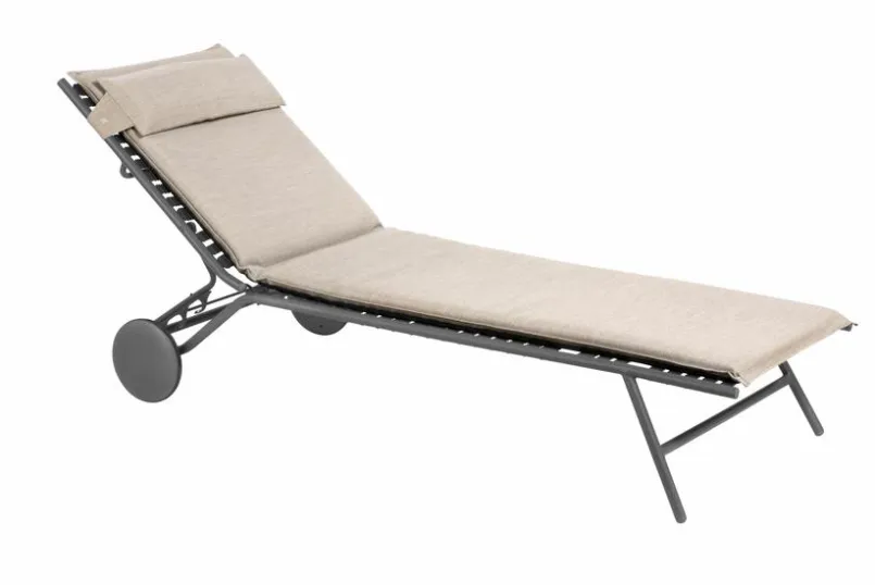 Lafuma Mobilier Gartenliegen|Balkonliegen-Gartenliege Bayanne Beige