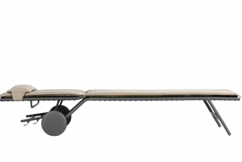 Lafuma Mobilier Gartenliegen|Balkonliegen-Gartenliege Bayanne Beige